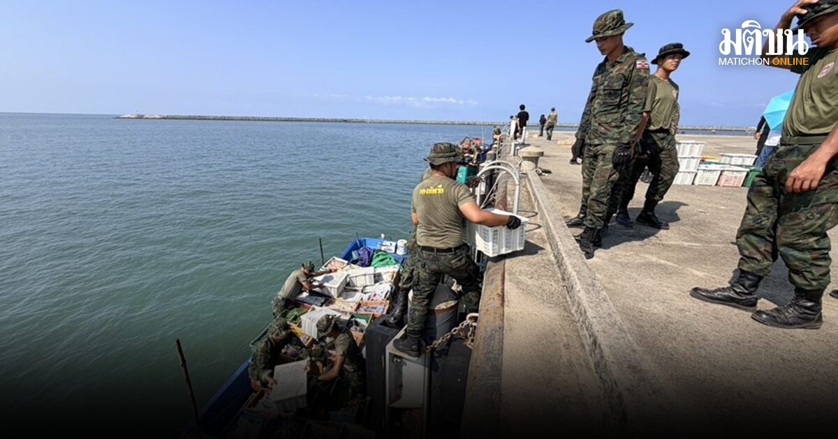 ศรชล. คุมเข้มไม่หยุด กวาดล้างขบวนการลักลอบขนส่งสินค้าผิด กม.ในน่านน้ำไทย