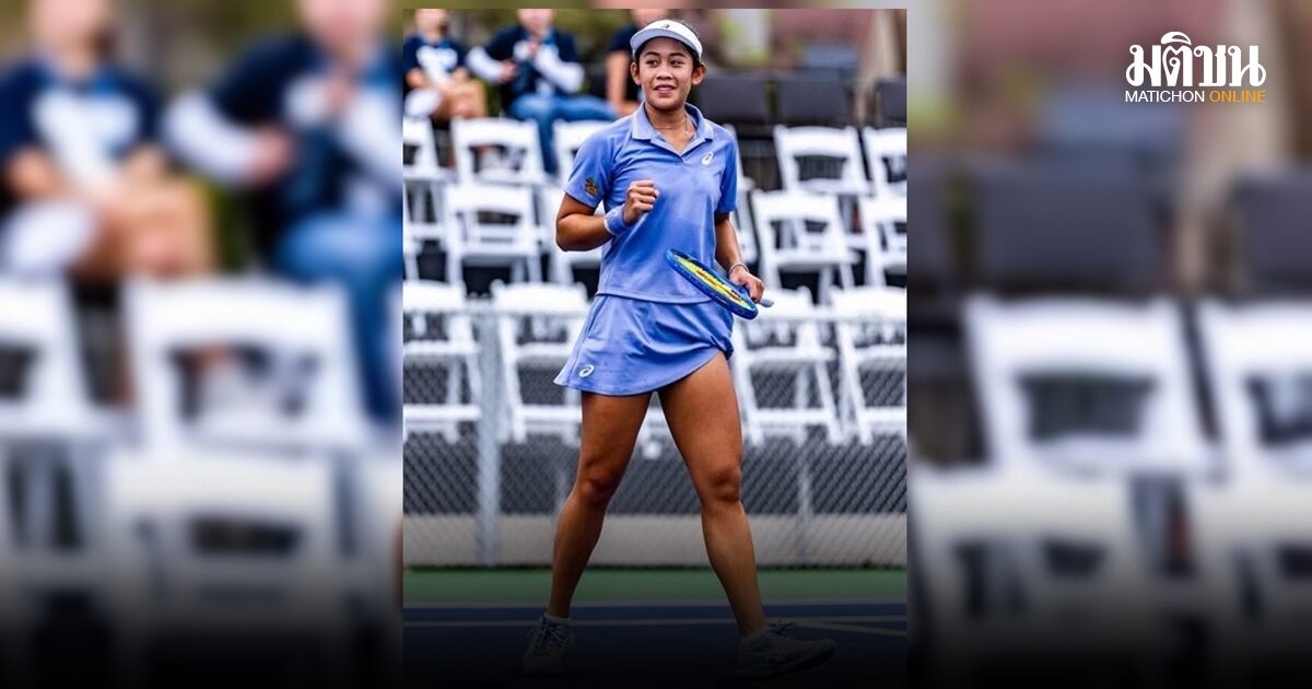 ลัลนา หวดรุ่นพี่ มนัญชญา 2-0 เซต ลิ่วตัดเชือกศึกเทนนิส ดับเบิลยู 100 โตเกียว