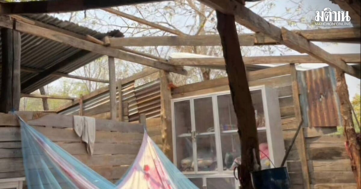 หนักสุดตั้งแต่เคยเจอ พายุฤดูร้อน-ลูกเห็บ ถล่มชัยภูมิ บ้านพังกว่า 17 หลังคาเรือน