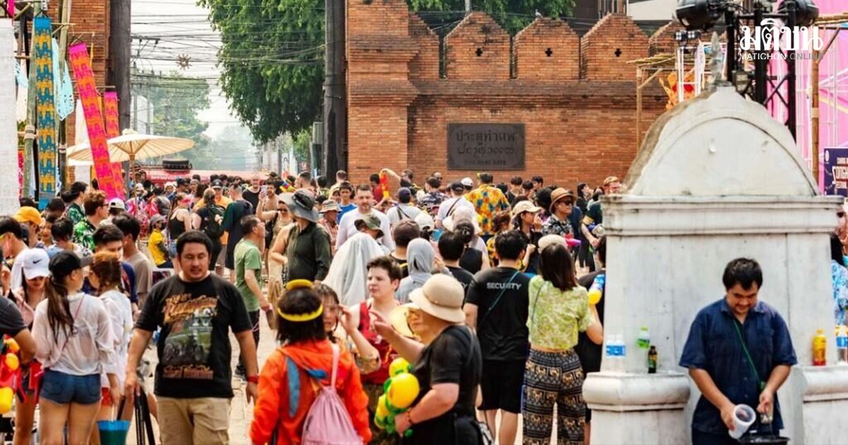 7-9 เม.ย. เชียงใหม่ แจ้งปิดถนนท่าแพ ติดตั้งระบบหัวพ่นน้ำ งานเวิลด์สงกรานต์ 2026