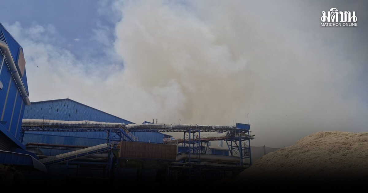 คืบหน้าไฟไหม้โรงงานน้ำตาลพิมาย คุมเพลิงได้แล้ว พบลุกลามพื้นที่เกษตรชาวบ้าน