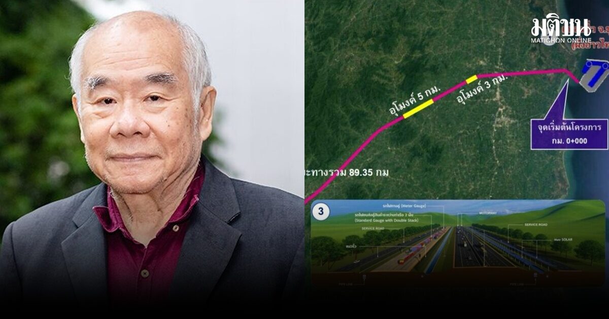 นักวิชาการหนุนแลนด์บริดจ์เชื่อม 2 มหาสมุทร ชี้โอกาสทองโลจิสติกส์โลก ย้ำต้องปิดจุดเสี่ยงให้ได้ทั้งหมด