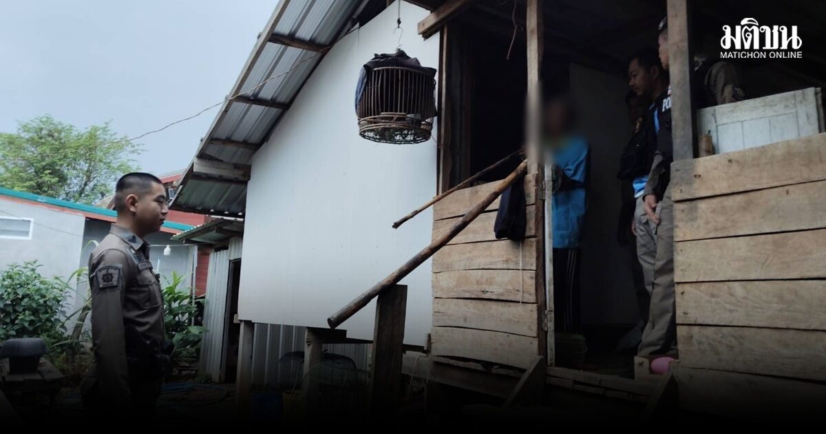 เหตุสลดพ่อยิงลูกชาย หลังนั่งก๊งเหล้า คว้าปืนแก๊ป ยิงแสกหน้าดับคาบ้าน