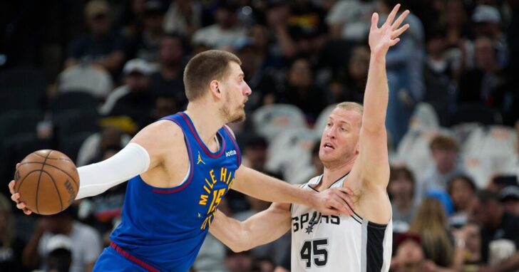 Nuggets Spurs Basketball