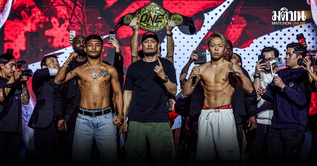 เปิดช่องทางชมสดศึกใหญ่ ONE ซามูไร 1 ดวลเดือด 15 คู่ - คู่เอก รถถัง vs ทาเครุ