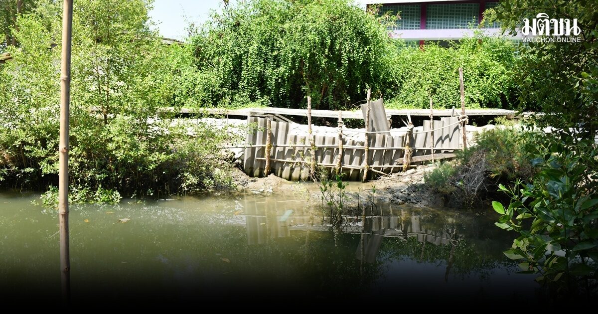 กทม. เดินหน้าสร้างระบบระบายน้ำ พัฒนาถ.เลียบคลองพิทยาลงกรณ์ มุ่งจบปัญหาทะเลหนุนท่วมระยะยาว