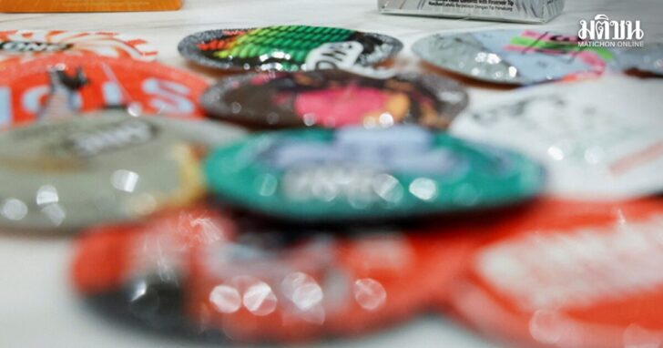 ONE condoms by Karex on display in Petaling Jaya ถุงยางอนามัย