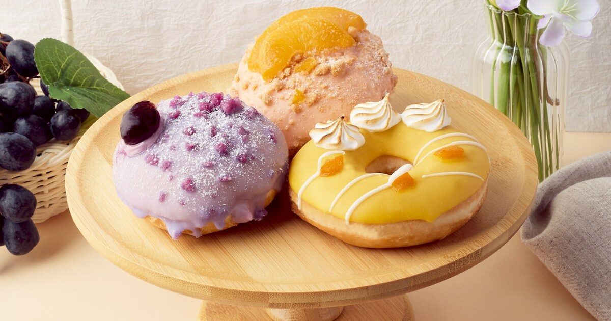 อร่อยรับซัมเมอร์ กับ SUMMER VIBES โดนัทผลไม้ 3 รสชาติใหม่ จากคริสปี้ ครีม