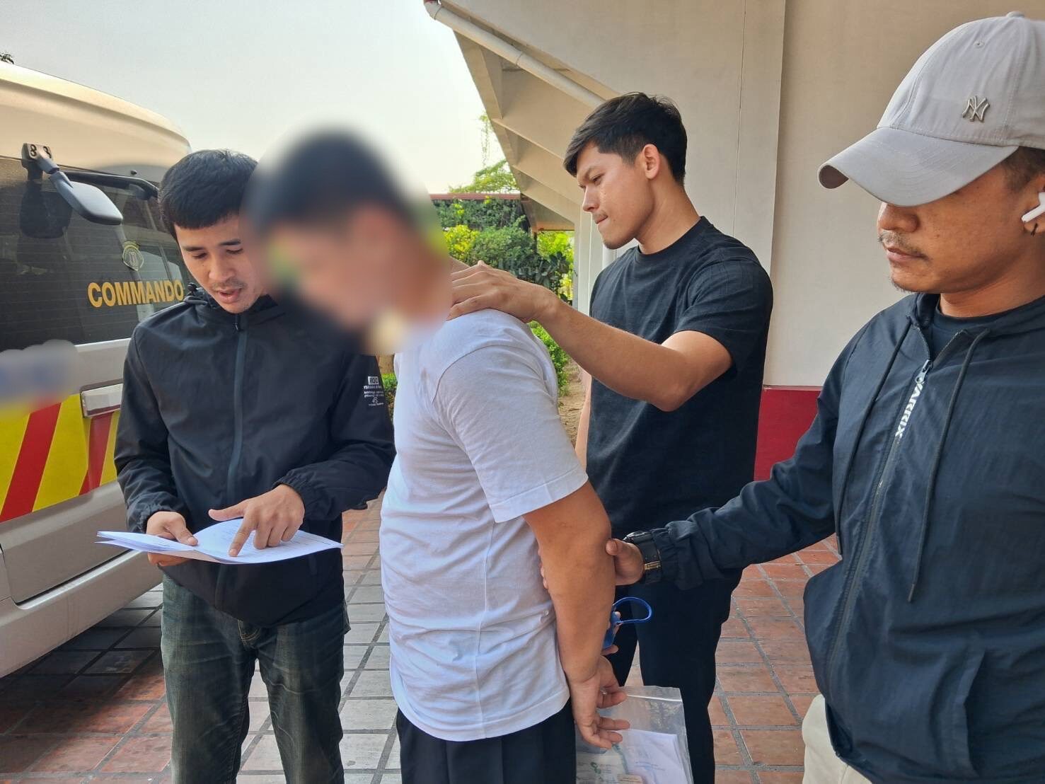 อายัดตัว หน้าเรือนจำ หนุ่มบัญชีม้า หลอกลงทุนเหยื่อสูญกว่า 8 แสน ได้ค่าจ้างจากรุ่น 4 พัน