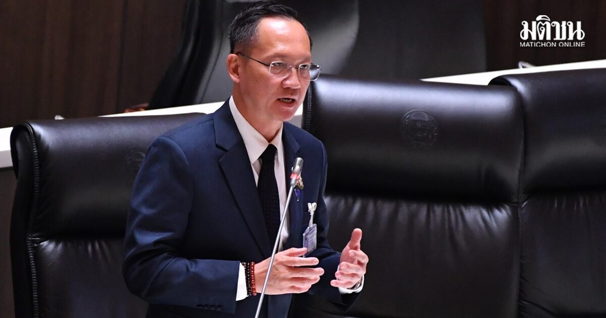 อัครเดช อภิปรายหนุนอนุทิน ใช้นโยบายช่วยเกษตรกรตรงเป้า ยันรากหญ้าดี ศก.ดี จีดีพีโตแน่นอน