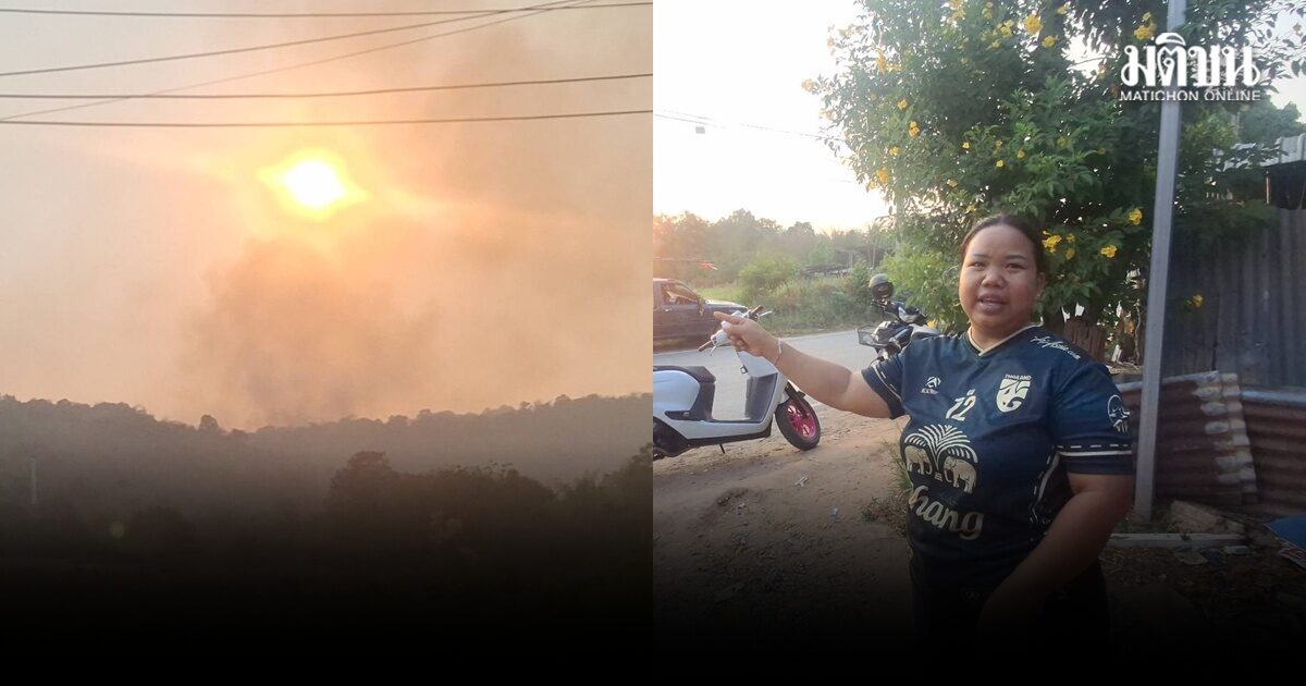 ชาวสีคิ้วระดมดับไฟไหม้บนเขา ด้านเทศบาลนครโคราช เร่งฉีดน้ำล้างถนนกำจัดฝุ่น PM 2.5