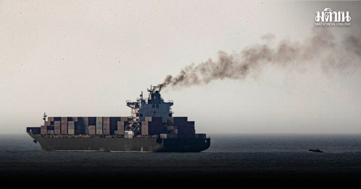 U.S forces patrol near the Iranian-flagged cargo ship M/V Touska after it was boarded and seized by U.S. forces on Sunday