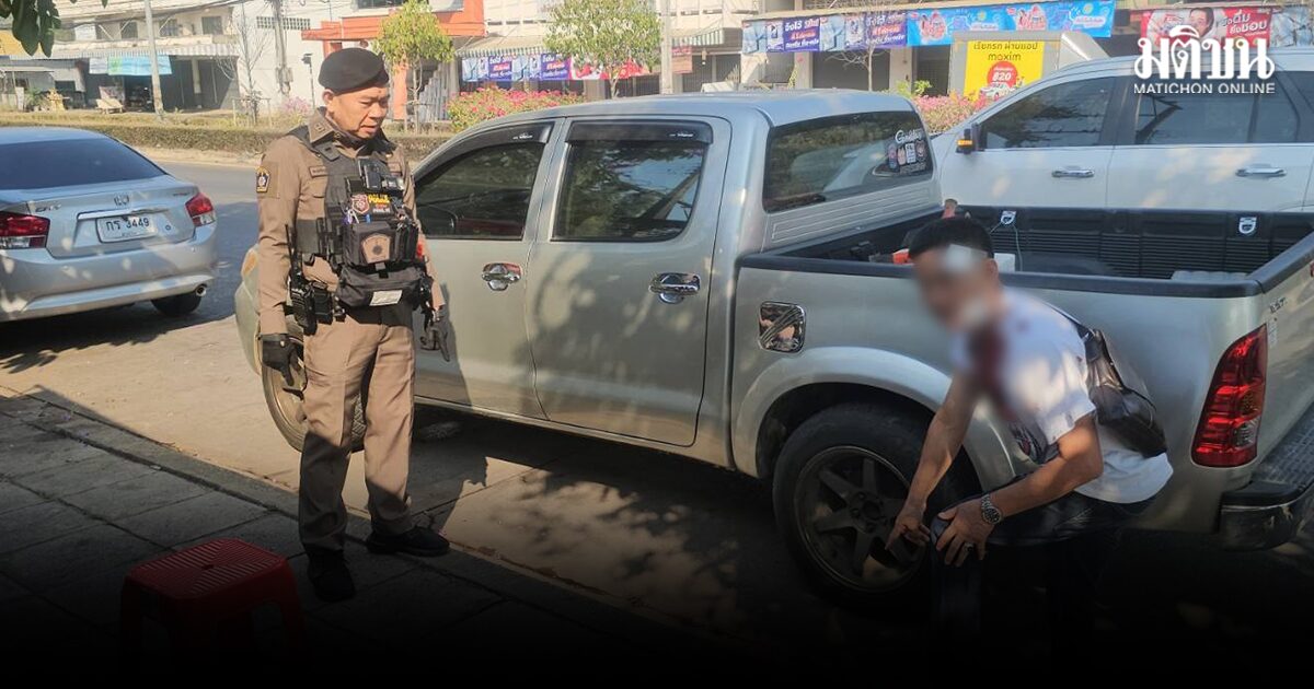 โมโหเก๋งขับช้า กระบะปาดหน้า ตามต่อว่า บานปลายทะเลาะรุนแรง ถึงขั้นใช้มีดกรีดหน้า