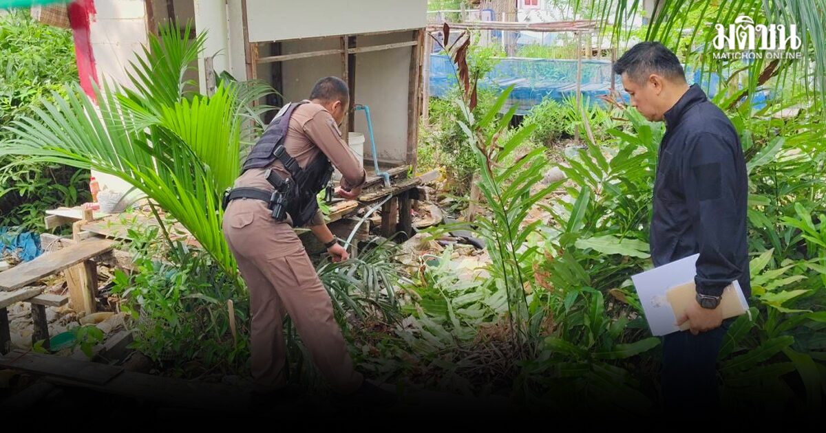 หนุ่มถูกเพื่อนจ่อยิง ขณะนั่งปลดทุกข์ กระสุนเจาะท้ายทอยสาหัส ตร.เร่งล่าตัวมาดำเนินคดี