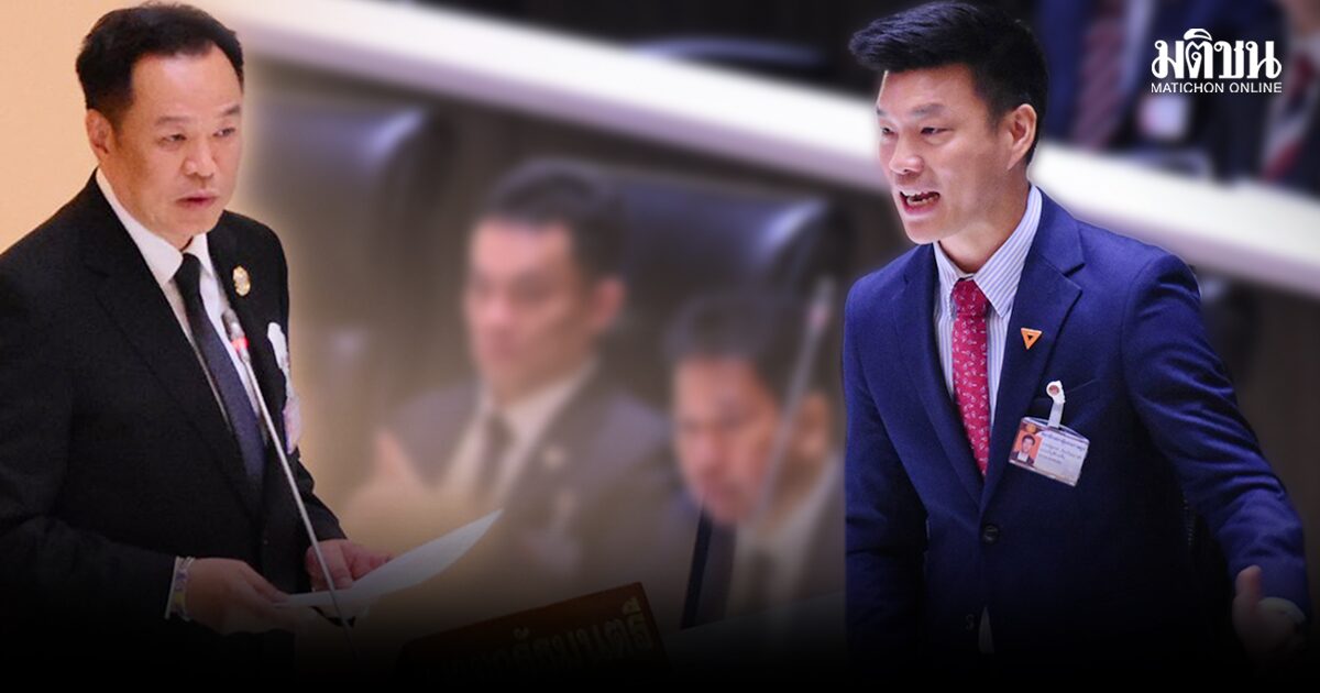 ‘อนุทิน-ณัฐพงษ์’ ศึกแถลงนโยบายรัฐบาล