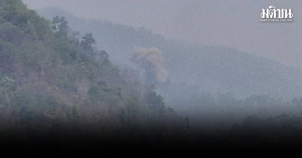 สั่งเร่งอพยพชาวบ้านแม่สามแลบ หลังเครื่องบินรบทหารเมียนมา ทิ้งระเบิดตกใกล้หมู่บ้าน