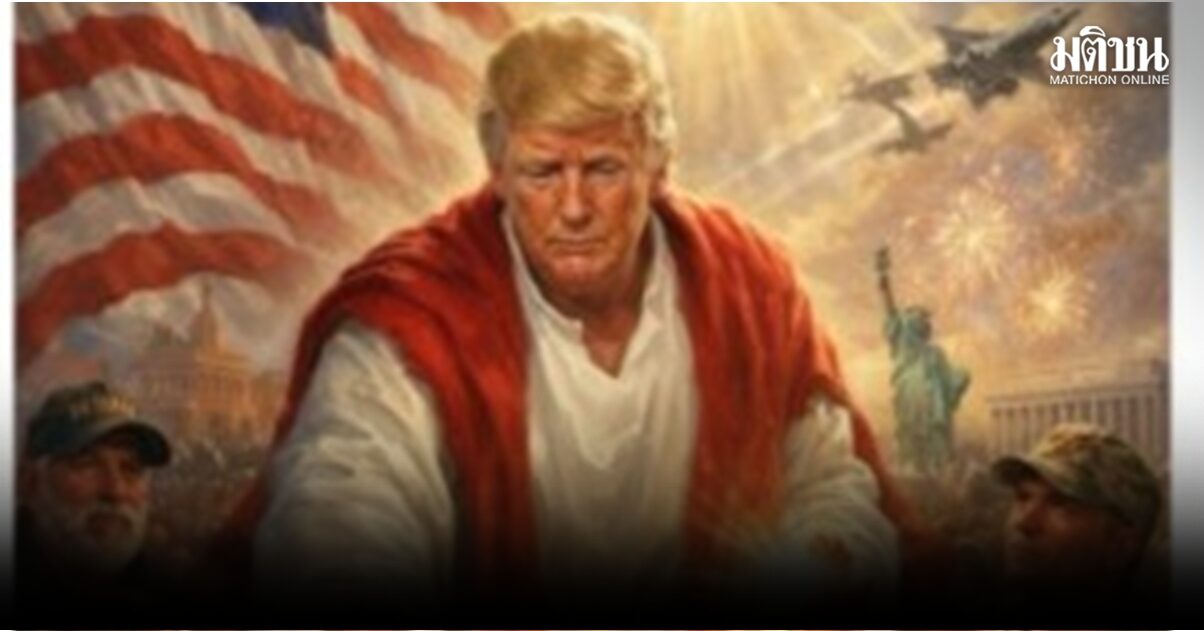 ทรัมป์ AI ภาพตัวเองเป็นพระเยซู ก่อนลบ อ้างเปรียบตัวเองเป็นแพทย์
