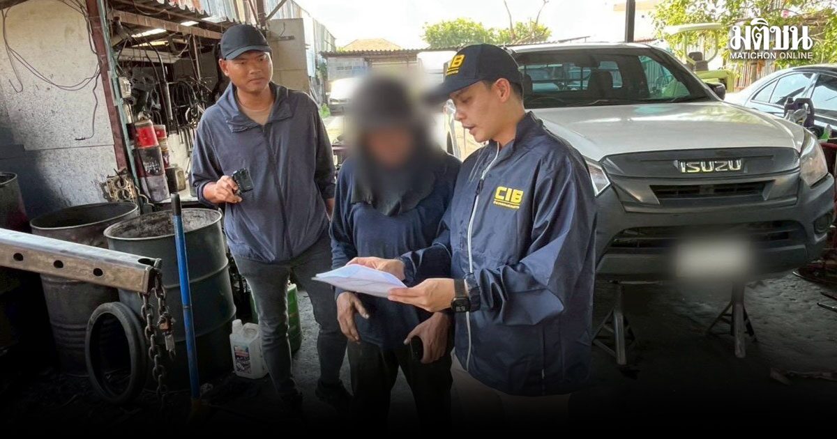 รวบสมุนกำนันนก หนีหมายจับคดีฮั้วประมูลงานรัฐ จ.นครปฐม เจ้าตัวยันถูกแอบอ้าง