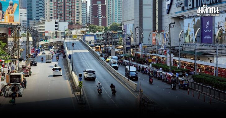 sommm1 ปิดสะพานข้ามแยกประตูน้ำ