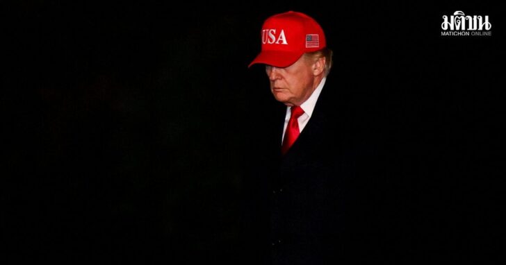 U.S. President Donald Trump arrives on the South Lawn of the White House in Washington
