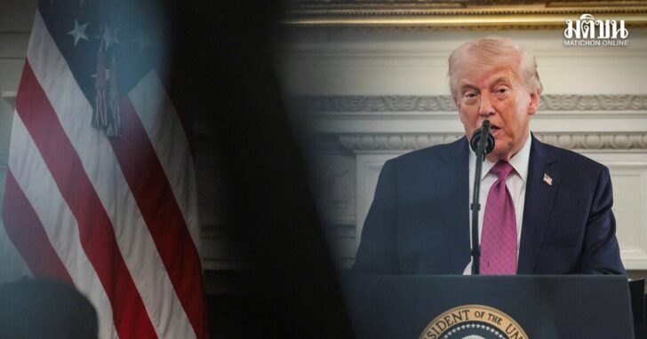 U.S. President Donald Trump delivers remarks to NCAA Collegiate National Champions at the White House in Washington ทรัมป์