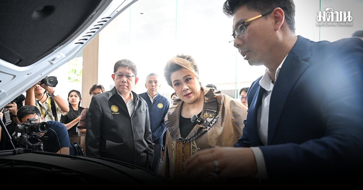 ศุภมาส บุกโชว์รูม EV สั่งเข้มติดฉลากสินค้า สกัดปัญหาชำรุด-ลอยแพ-ราคาดิ่ง ฮึ่ม คุก 6 เดือน ปรับ 1 แสน หากไม่ตรงปก