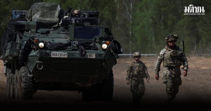 NATO troops test drone-assisted casualty evacuation in Poland