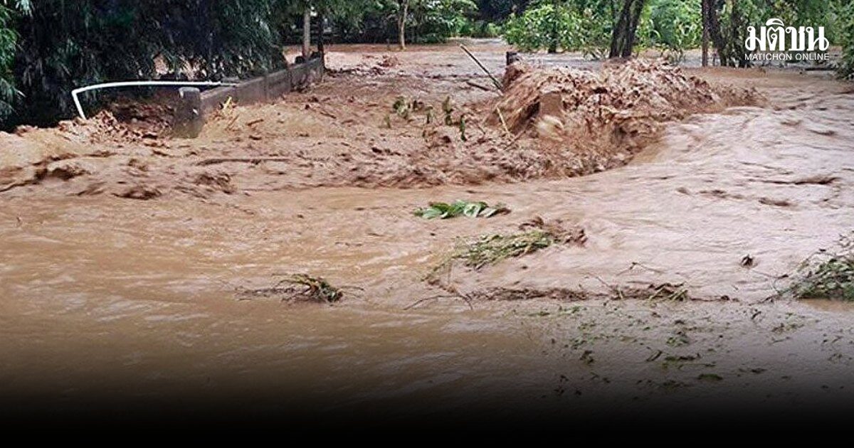 กรมธรณี เตือน 3 จังหวัดเหนือฝนตกหนัก เสี่ยงดินถล่ม-น้ำป่าไหลหลาก