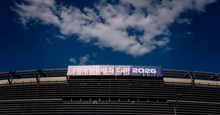 Pitch installation at MetLife Stadium