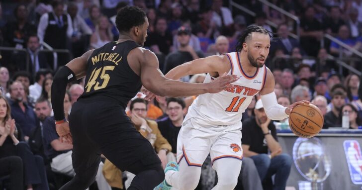 NBA: Playoffs-Cleveland Cavaliers at New York Knicks