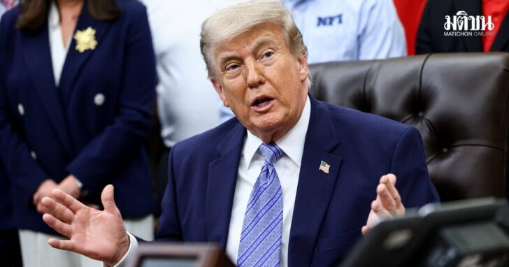 U.S. President Trump and EPA Administrator Zeldin make an announcement at the White House