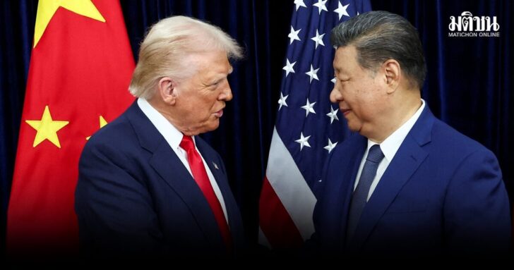 FILE PHOTO: U.S. President Donald Trump meets with Chinese President Xi Jinping on the sidelines of the APEC summit, in Busan