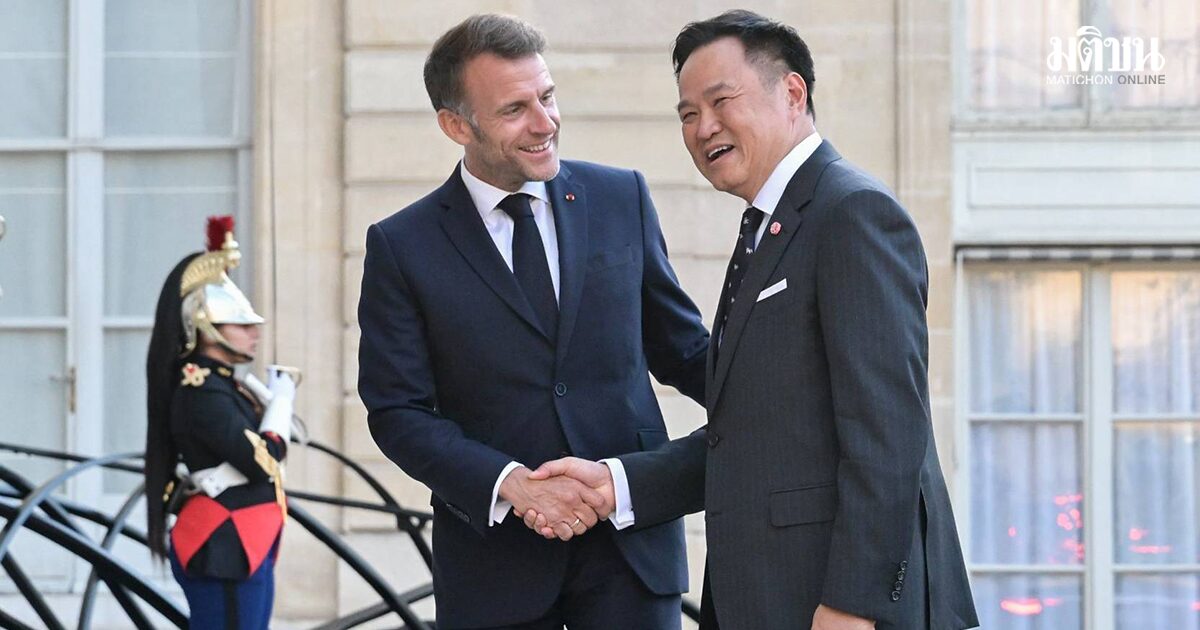 นายกฯ บอก ‘มาครง’ ให้เกียรติไทย ปลื้ม นักธุรกิจลงทุนไทย เพราะความพร้อมไม่ใช่ค่าแรงถูก