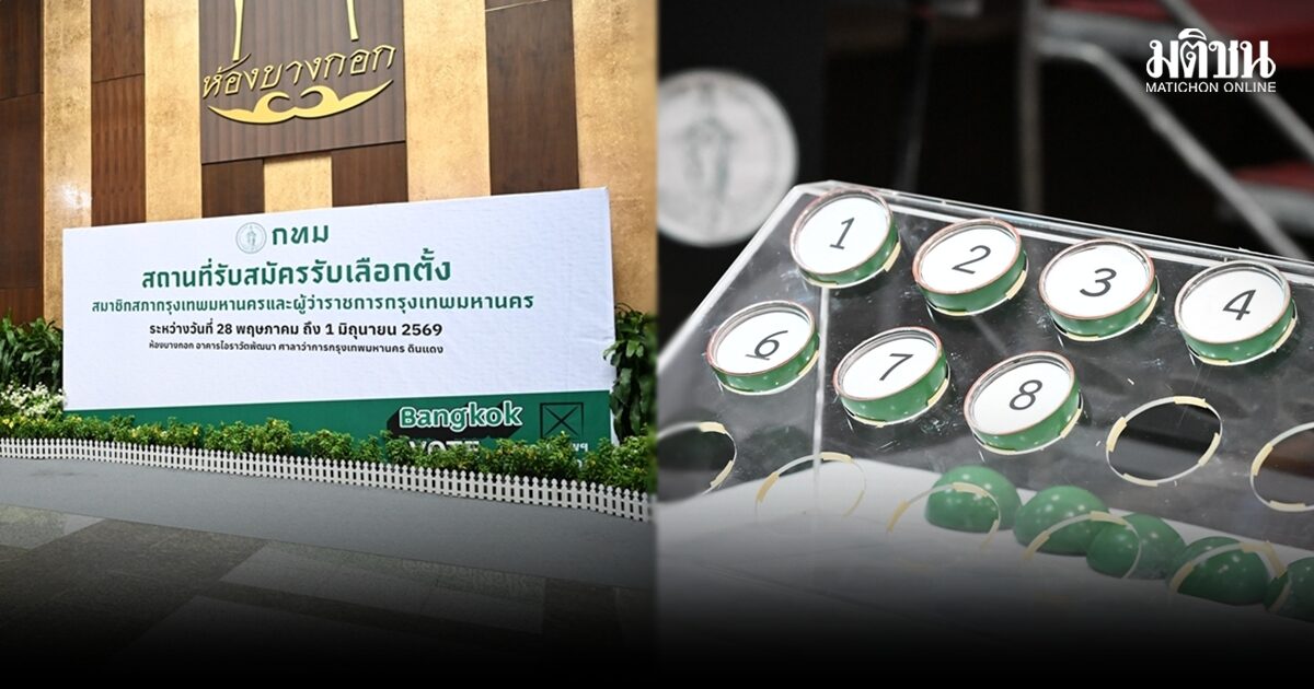 กทม.ระดม 60 คฝ. ผนึก สน.ดินแดง-EOD เข้มปลอดภัยวันสมัครผู้ว่าฯ-ส.ก.28 พ.ค.นี้