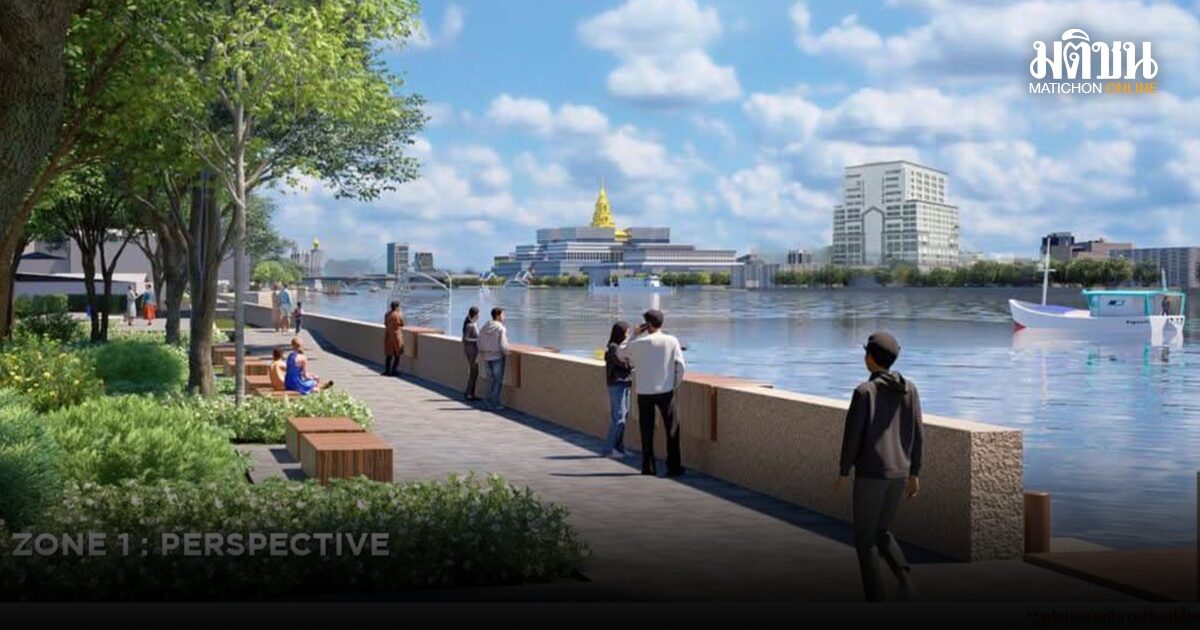 เปิดภาพจำลอง ‘ทางเดินริมน้ำบางพลัด’ ชาวบ้านจี้ ชัชชาติ-ผู้ว่าฯใหม่สั่งยุติ ยก 9 ข้อแห่ต้าน