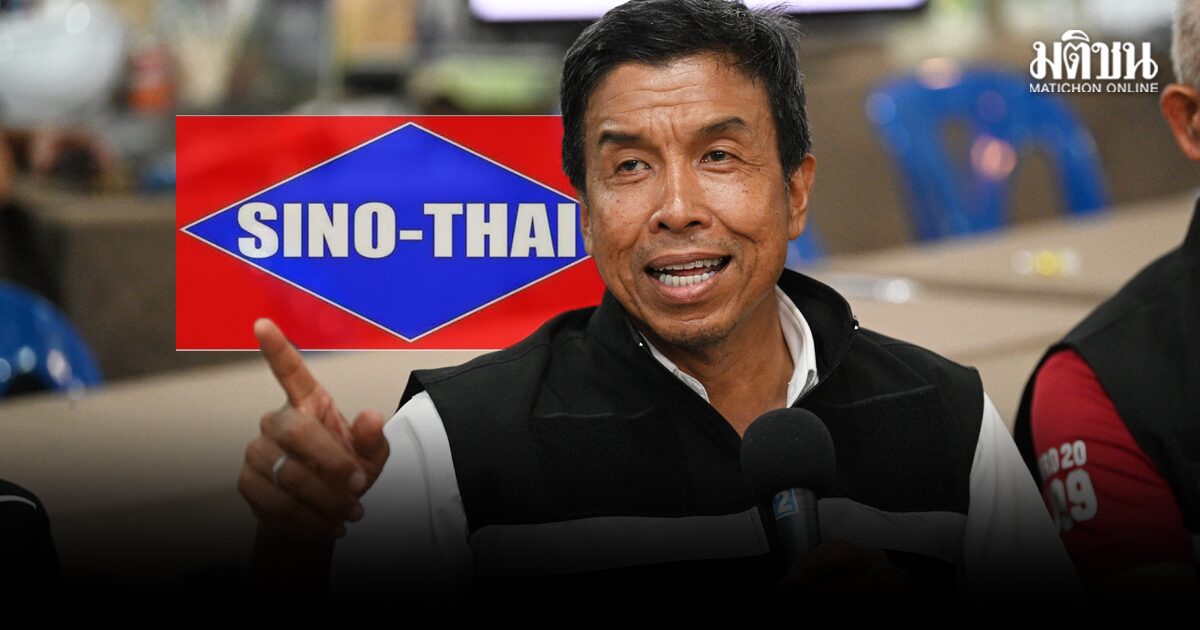 ชัชชาติ บี้ ซิโน-ไทย เร่งสร้างบ่อบำบัดน้ำฝั่งธน หลังพบแบบก่อสร้าง งบ 2.2 พันล้าน มีปัญหา