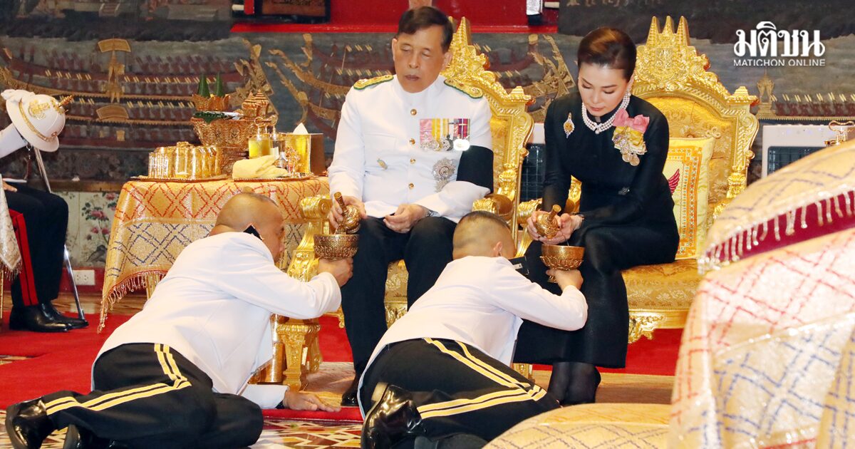ในหลวง-พระราชินี เสด็จฯ พระราชพิธีพืชมงคล ณ พระอุโบสถวัดพระศรีรัตนศาสดาราม