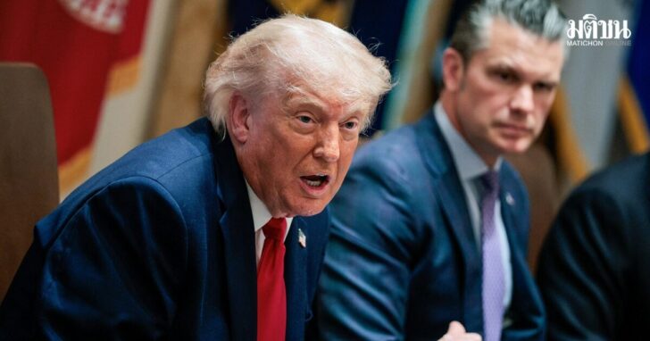 U.S. President Donald Trump participates in a cabinet meeting, at the White House