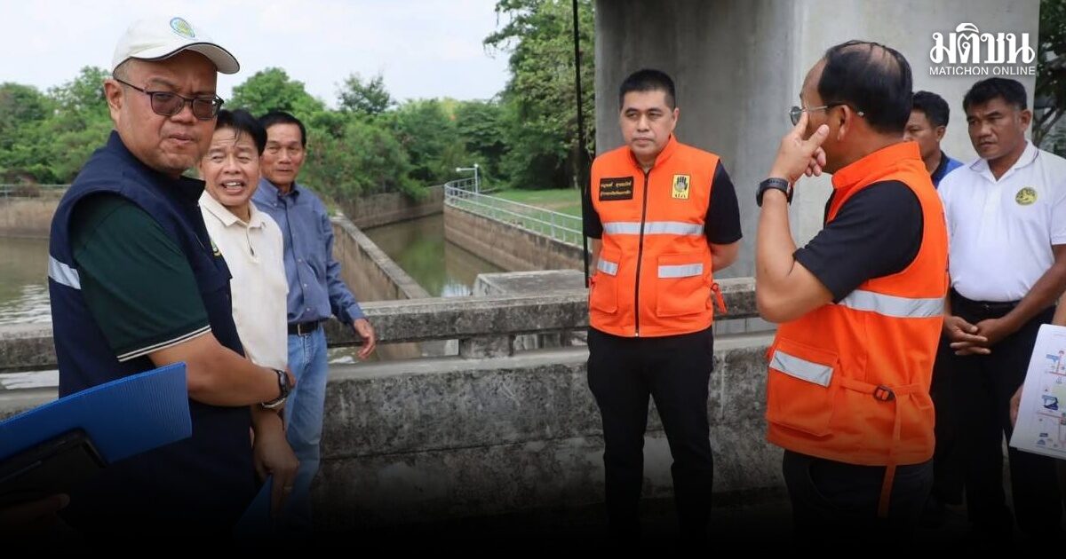 ผู้ว่าฯโคราช ตรวจลำตะคอง จัดการสิ่งกีดขวางทางน้ำ รับมือฤดูฝน