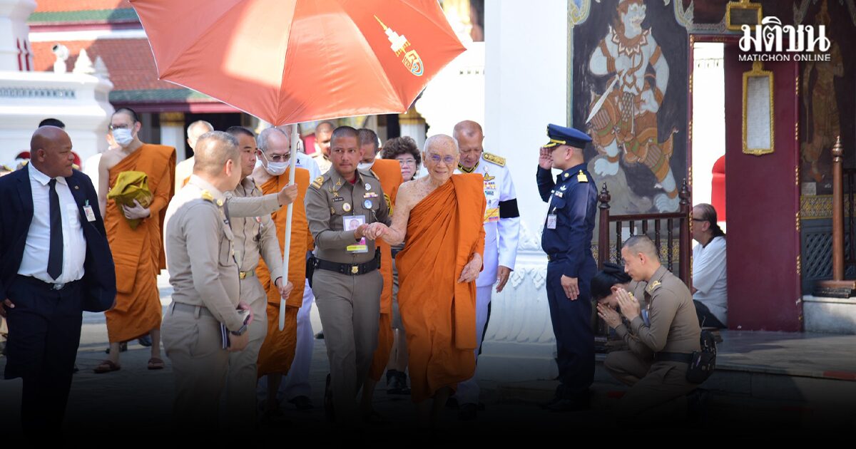สมเด็จพระสังฆราช ทรงพักพระกรณียกิจ 2 เดือน ตามคำแนะนำคณะแพทย์ เพื่อฟื้นฟูพระอนามัย