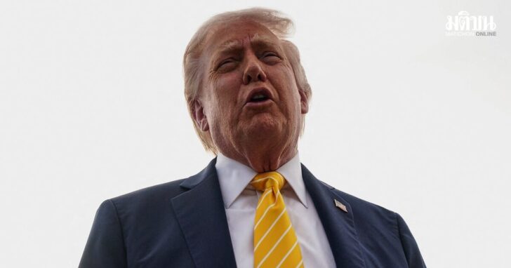 U.S. President Trump boards Air Force One for departure to Miami, Florida