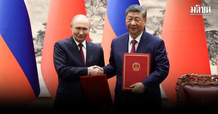 Russian President Vladimir Putin visits China