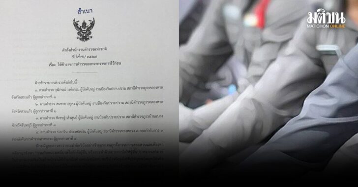 ออกจากราชการไว้ก่อน-4ด.ต.อุ้มคนจีน
