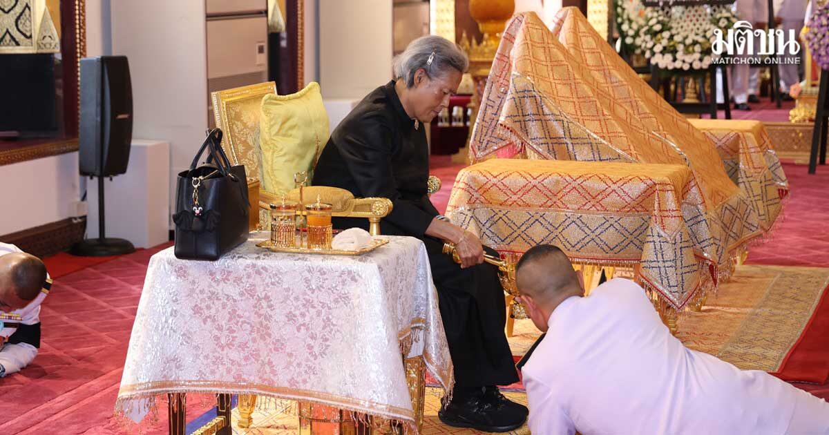 กรมสมเด็จพระเทพฯ ทรงบำเพ็ญพระราชกุศลพระศพ เจ้าฟ้าพัชรกิติยาภาฯ ณ พระที่นั่งพิมานรัตยา