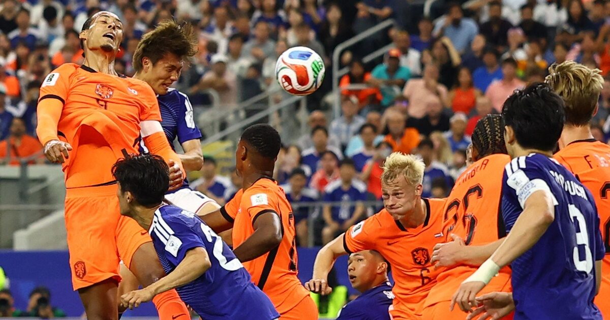 ญี่ปุ่นสู้ไม่ถอย โดนนำ 2 ครั้ง ไล่ตีเสมอเนเธอร์แลนด์ 2-2 แบ่งแต้มสำเร็จ