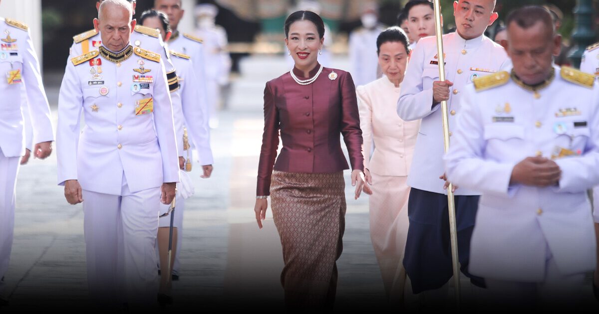 เส้นทางเคลื่อนพระศพ เจ้าฟ้าพัชรกิติยาภา จาก รพ.จุฬาฯ สู่ พระที่นั่งพิมานรัตยา พระบรมมหาราชวัง