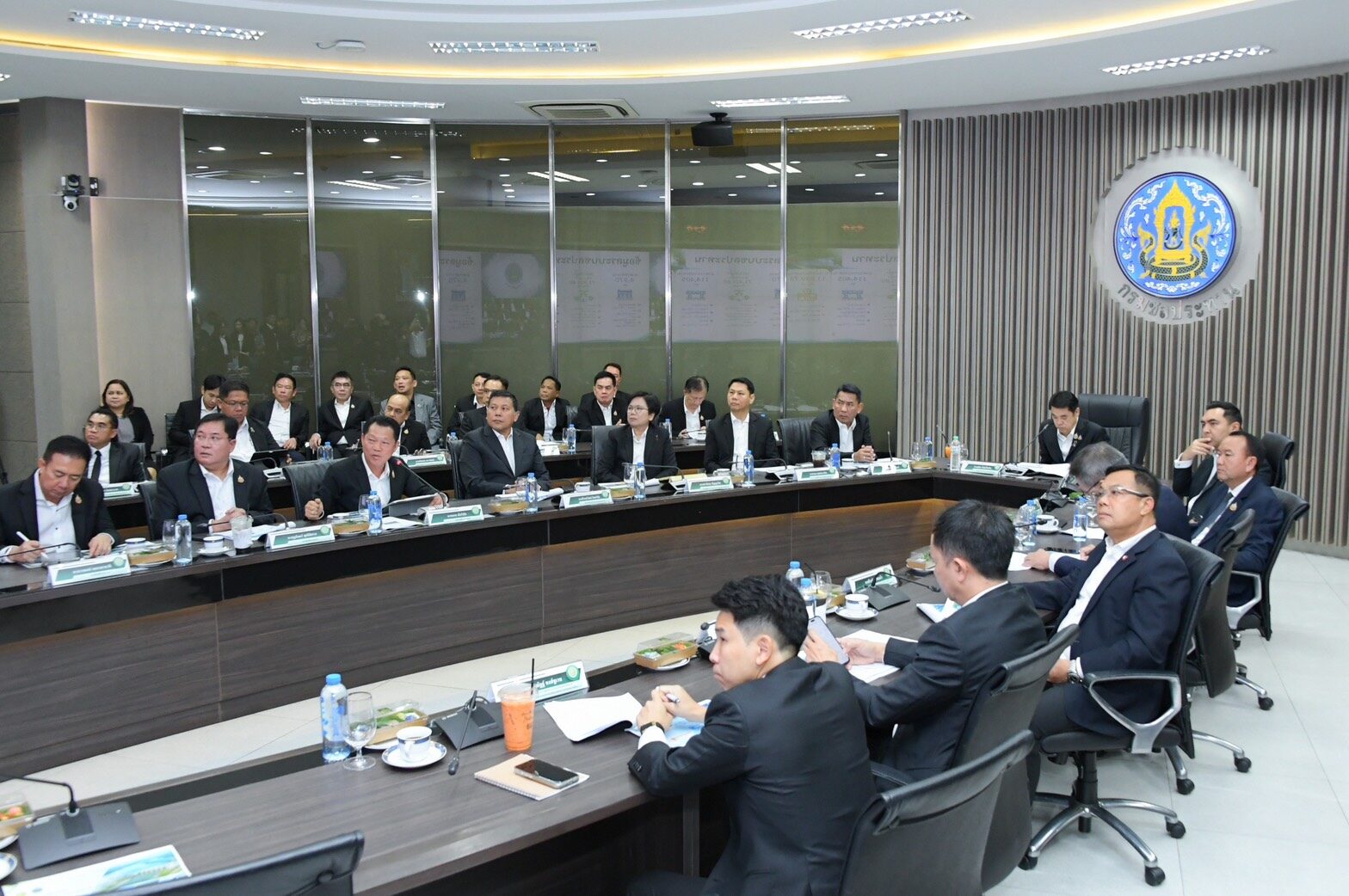 รมต.สุริยะฯ เยือน SWOC ติดตามสถานการณ์น้ำ กำชับกรมชลฯ เดินหน้าเชิงรุก รับมือฤดูฝน/เอลนีโญ