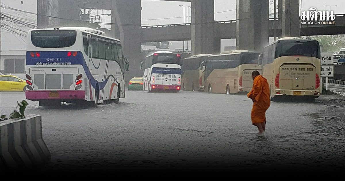 กรมอุตุ เตือน ทั่วไทยฝนลดลง คลื่นสูง 2 เมตร กทม. มีฝน 20%