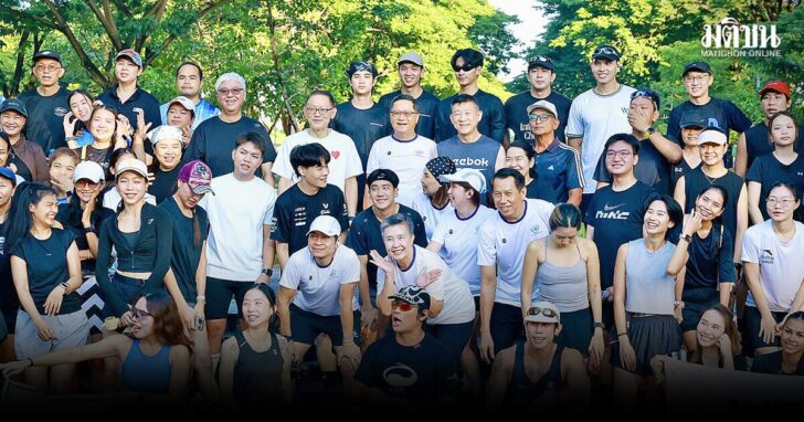 เรียงคนมาเปนข่าวสเปเชียล งานมหกรรมสุขภาพ Thailand Healthcare