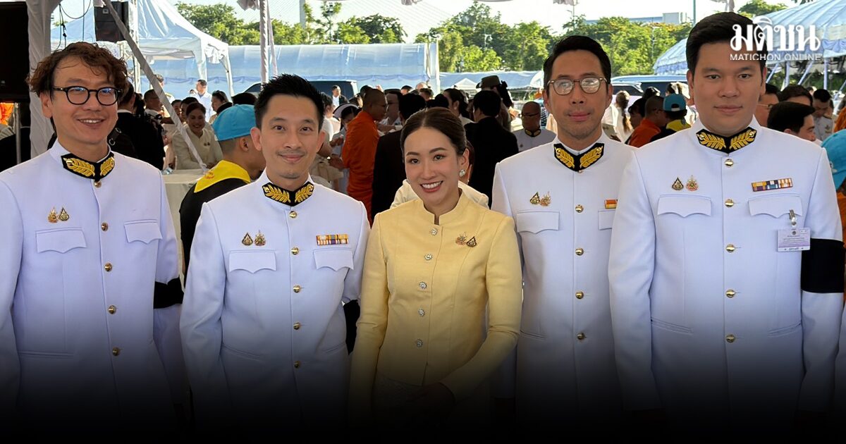 พิณทองทา น้ำตาคลอ เผยครอบครัวชินวัตร ปลาบปลื้ม ทักษิณ พ้นโทษ บอกช่วงนี้อยู่บ้านกับหลานๆ